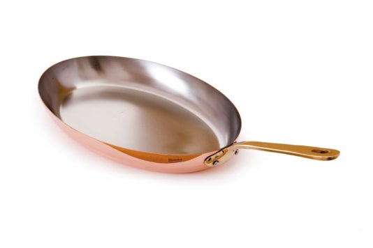 Mauviel skillet.